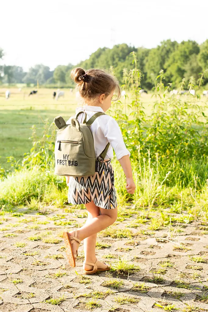 Дитячий рюкзак Childhome My first bag 20х8х24 см хакі (CWKIDBKA) - фото 14
