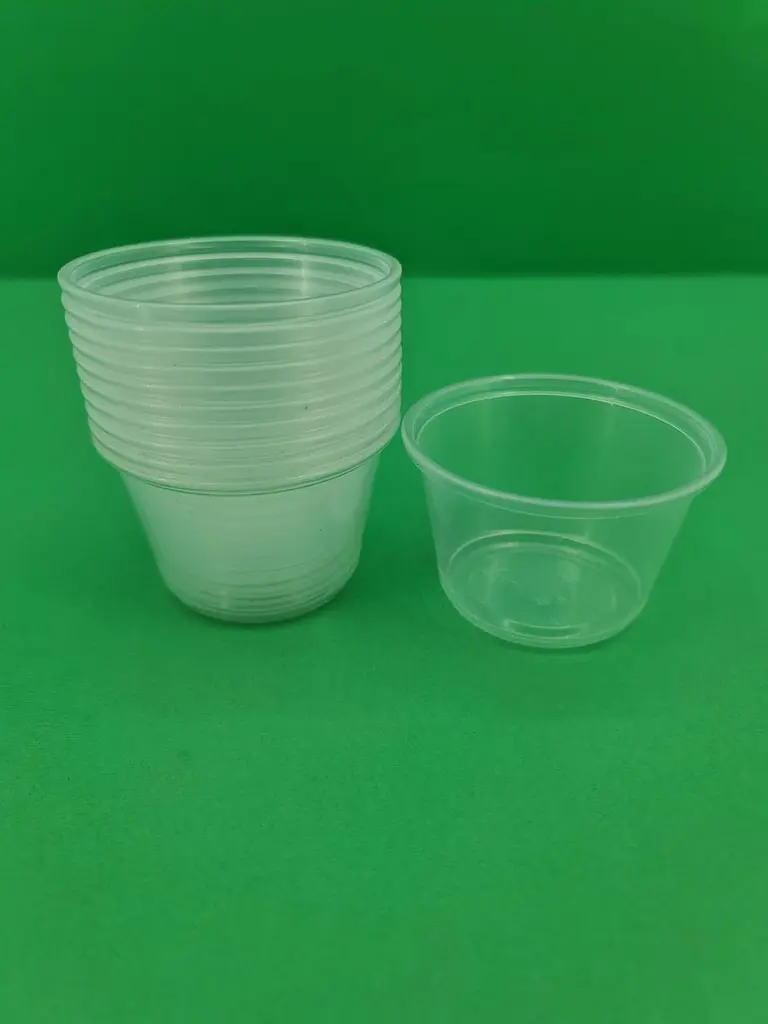 Соусник пластиковий 4OZ, 118 мл, 100 шт, колір прозорий, харчовий поліпропілен для соусів, доставки та HoReCa - фото 2