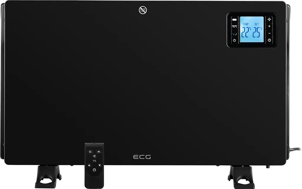 Конвектор ECG TK 2080 DR Black - фото 4