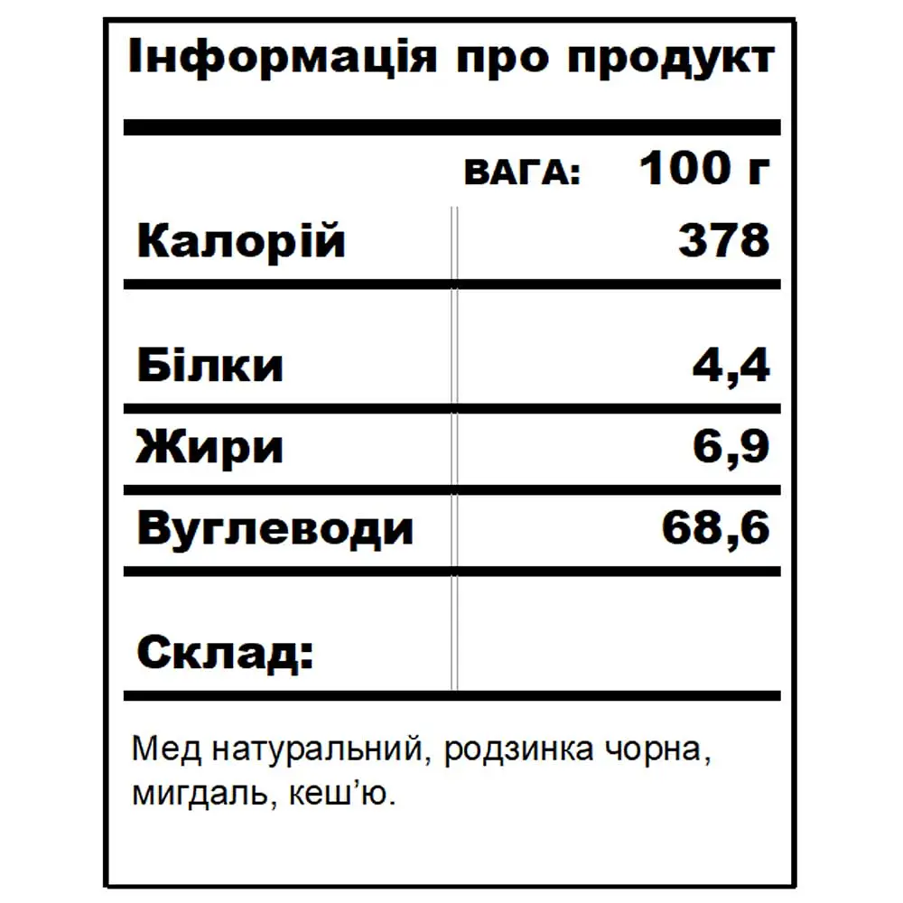 Родзинки-горіхи BDJO 170 г - фото 5
