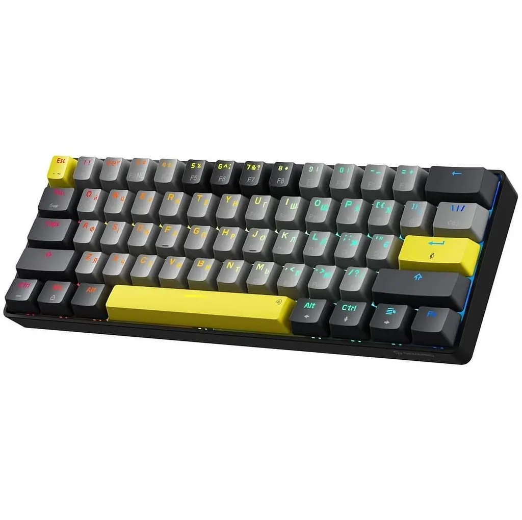 Клавиатура GamePro MK130G Pro Outemu Red Hot-Swap RGB Wireless Black (MK130G Pro) - фото 3