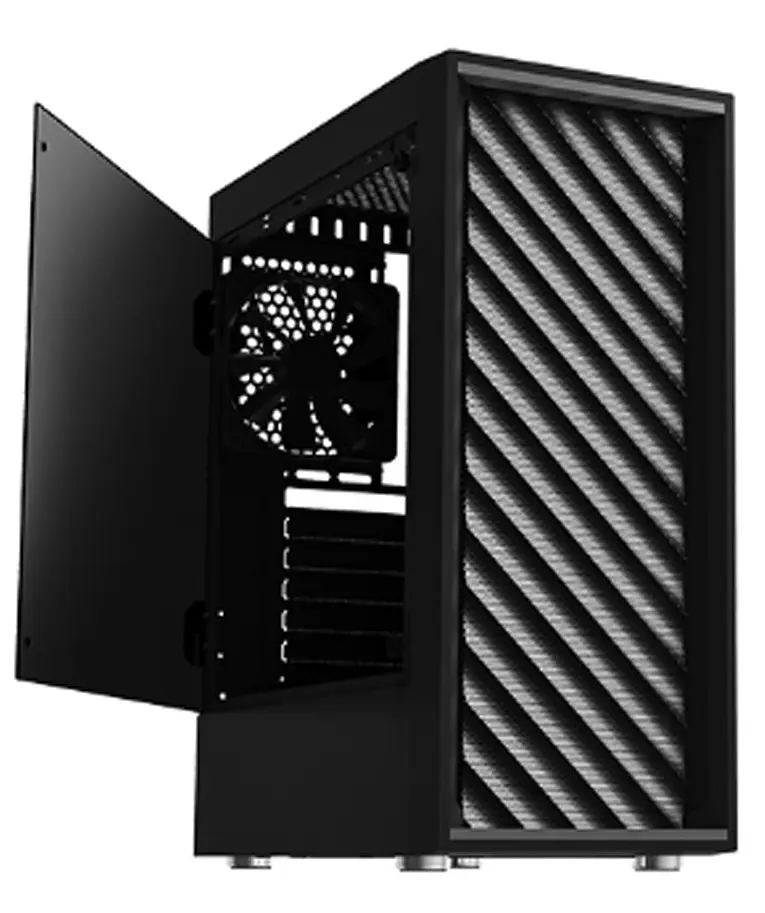 Zalman Корпус T7, без БЖ, 1xUSB3.0, 2xUSB2.0, 1x120mm Black fan, Acrylic Side Window, ATX, Black - фото 2