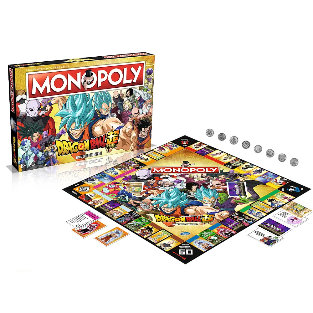 Настольная игра Winning Moves Dragon Ball Super Monopoly EN - фото 2
