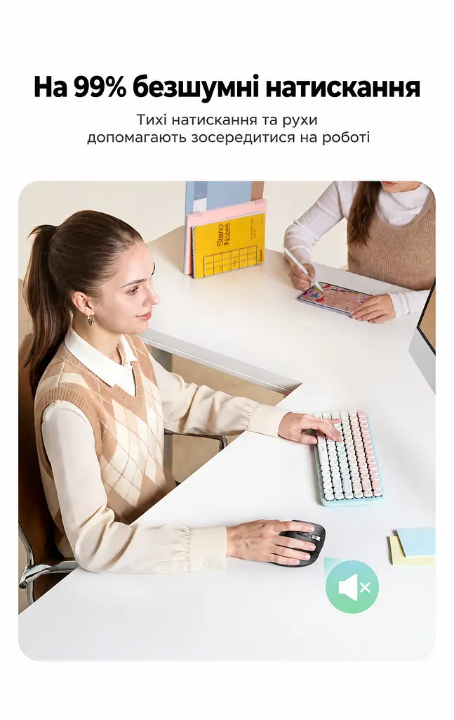 Бездротова вертикальна миша UGREEN MU008mini Bluetooth 5.0 2,4 ГГц із комплектним USB-A наноприймачем 5 рівнів чутливості до 4000 DPI потрібна 1 батарейка AA не входить до комплекту для малих і середніх рук перемикання між 3 пристроями тихі натискання кнопки вперед і назад автоматичний сон зберігання приймача всередині миші чорна зі сріблястими вставками (85765) - фото 5