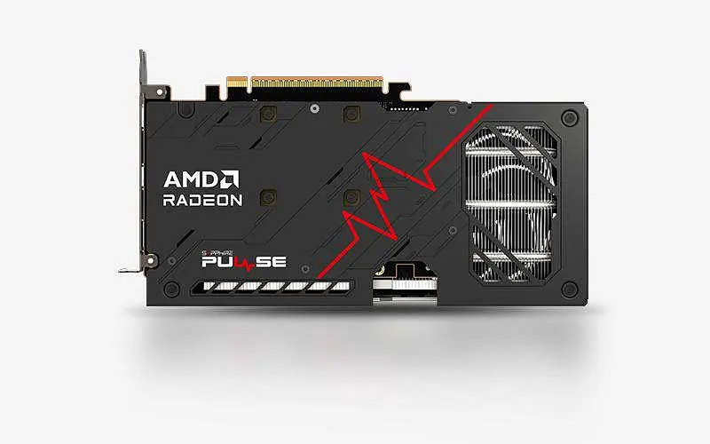 Видеокарта Sapphire PULSE AMD Radeon RX 9060 XT 16GB - фото 4