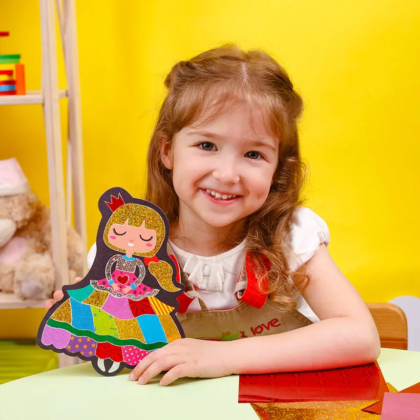Набір для творчості Vladi Toys Foil Craft Принцеса, українська мова (VT4433-11) - фото 4