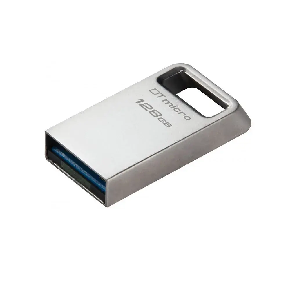 USB флеш накопичувач Kingston 128GB DataTraveler Micro USB 3.2 (DTMC3G2/128GB) - фото 2