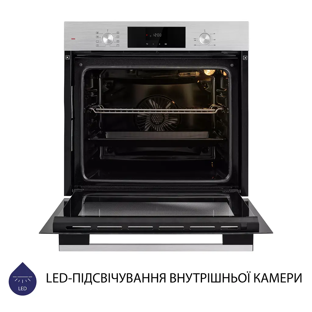 Духова шафа електрична Minola EOD 6804 INOX - фото 6