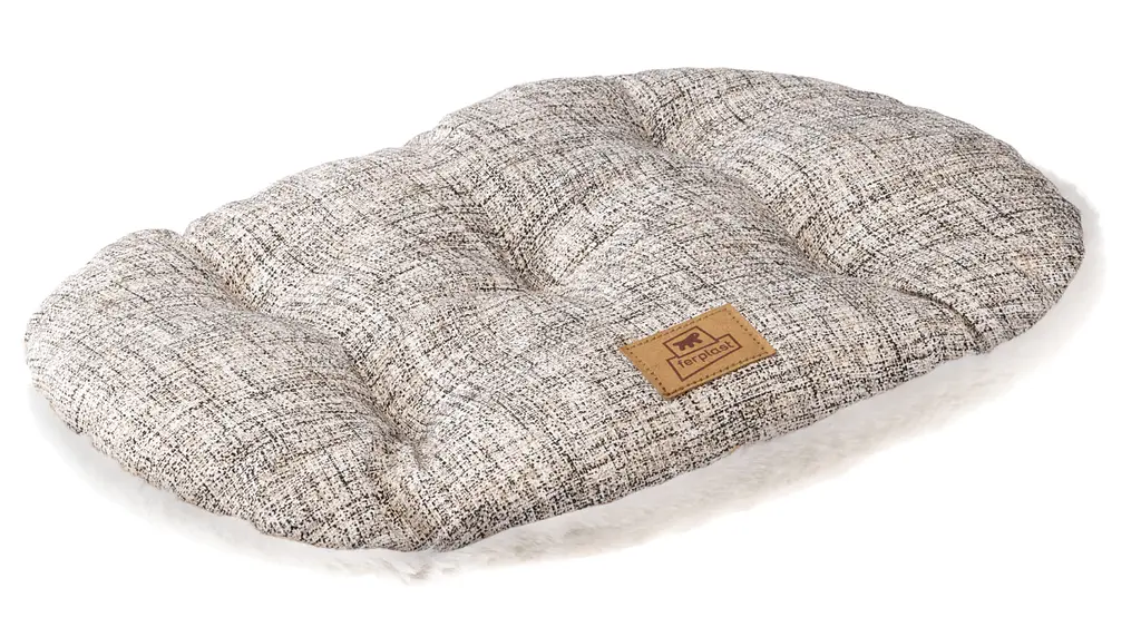 Подушка для собак і котів Ferplast Relax F 65/6 зі штучним хутром біла 65×42 см 82065098