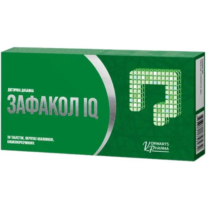 Добавка дієтична Зафакол IQ №30         - фото 3