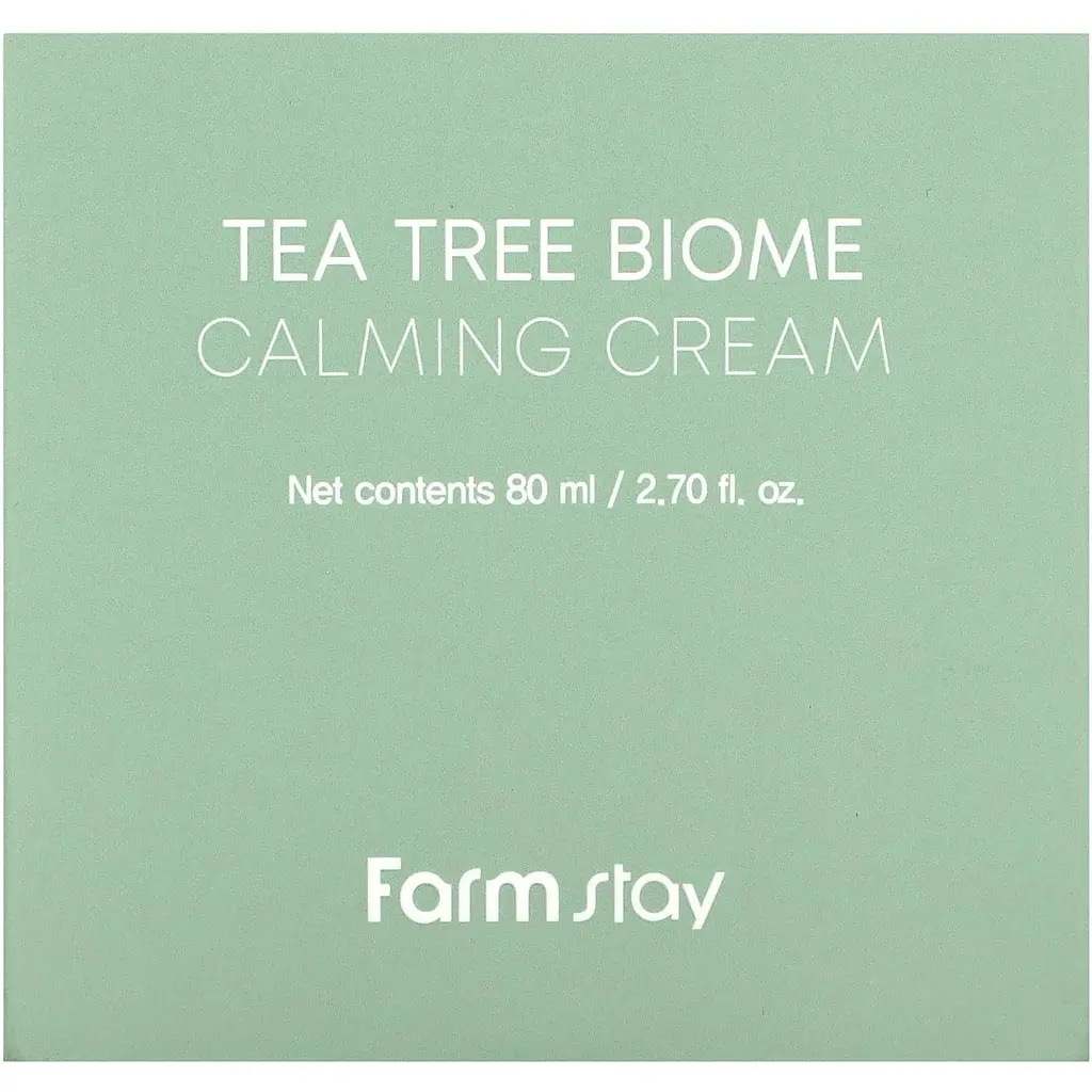 Крем для обличчя FarmStay Tea Tree Biome Calming Cream 80 мл - фото 4