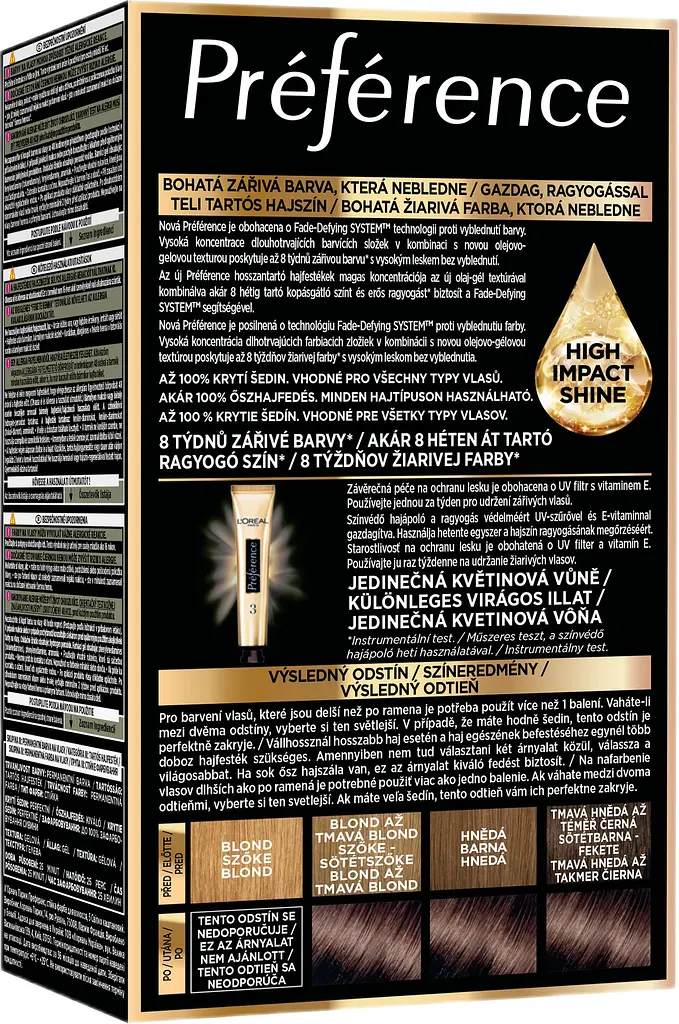 Стійка фарба для волосся L'Oreal Paris Preference 4.0 каштановий 174 мл - фото 2
