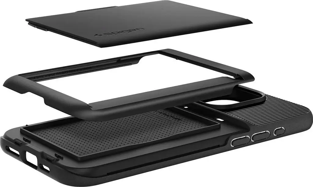 Чохол Spigen Slim Armor CS для Apple iPhone 15 Pro Max Black (ACS06589) [93024] - фото 7