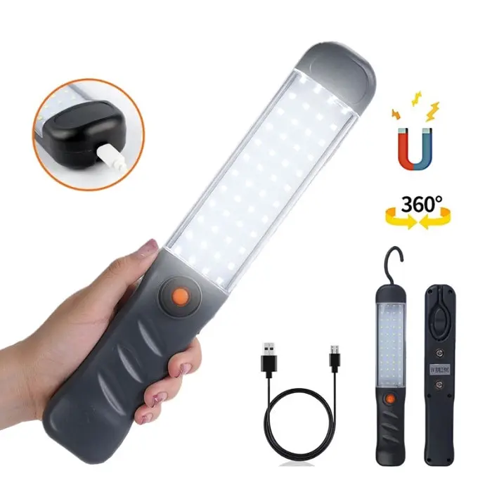 Ліхтар перенесення Elegant MAXI Акумуляторна 2000mAh 48 LED USB (EL 101 539)