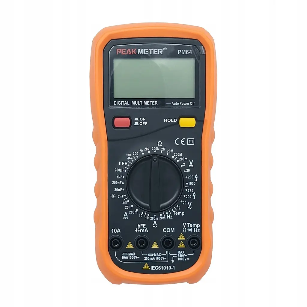 Професійний мультиметр із термопарою PeakMeter PM64 - фото 4