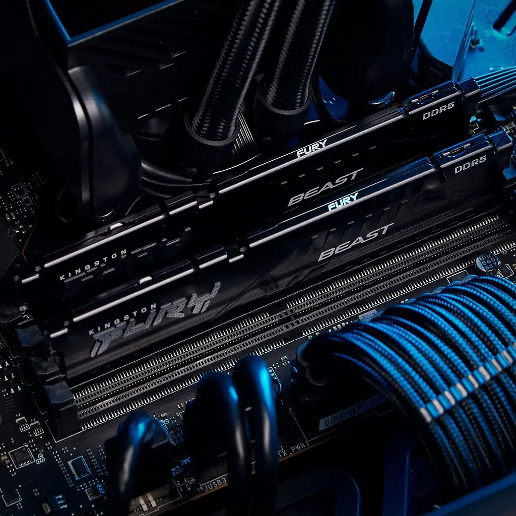 Пам'ять ПК Kingston DDR5 32GB KIT (16GBx2) 6000 FURY Beast EXPO - фото 5