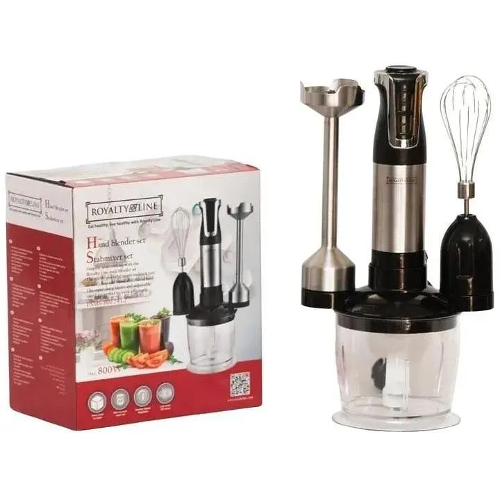 Блендер 3 в 1 Royalty Line ESMS-800. 743.2 с подставкой для хранения - фото 2