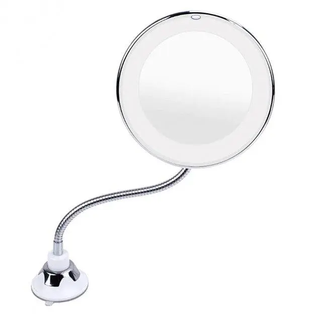 Дзеркало WS на присосці з LED підсвічуванням Flexible White (10672) - фото 2