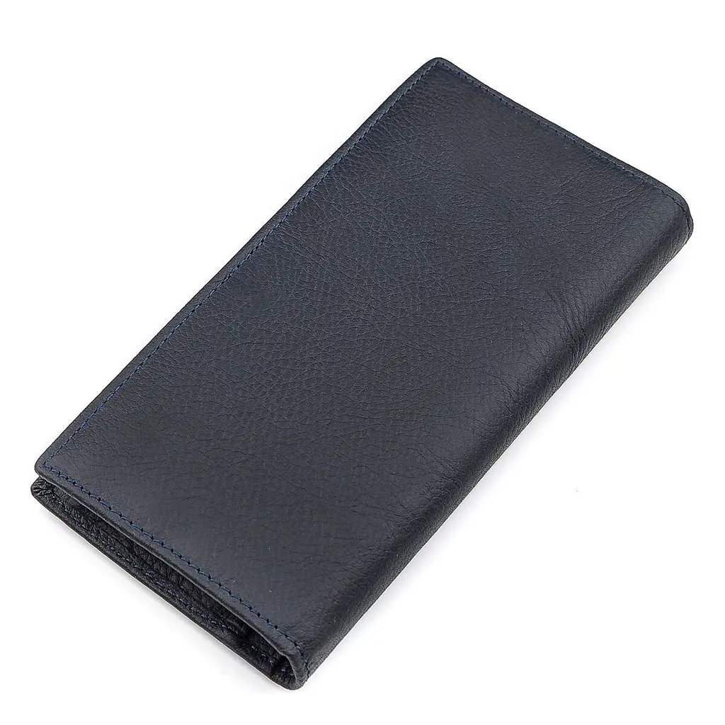 Чоловічий купюрник ST Leather 18370 (ST148) дуже зручний синій - фото 2