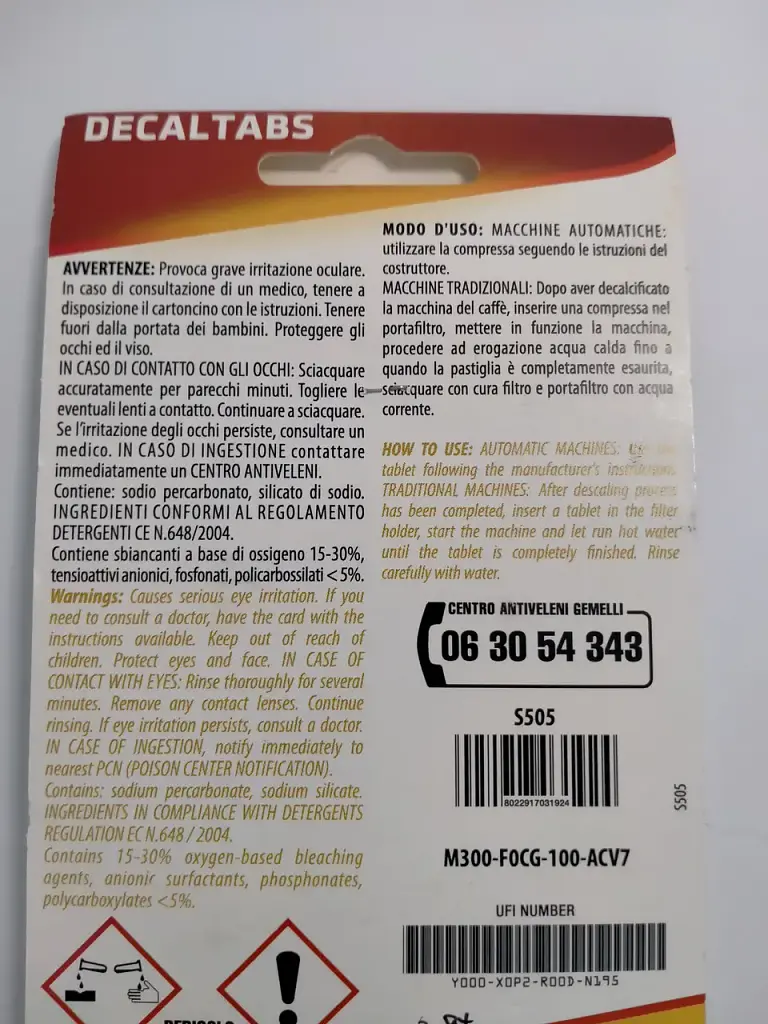 Таблетки Decaltabs Fiterhaus для чистки кофеварок 8 шт. - фото 4