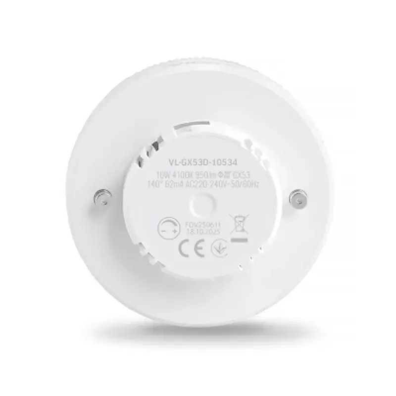 Лампочка Videx LED GX53D 10W 4100K 220V димерна (VL-GX53D-10534) - фото 3