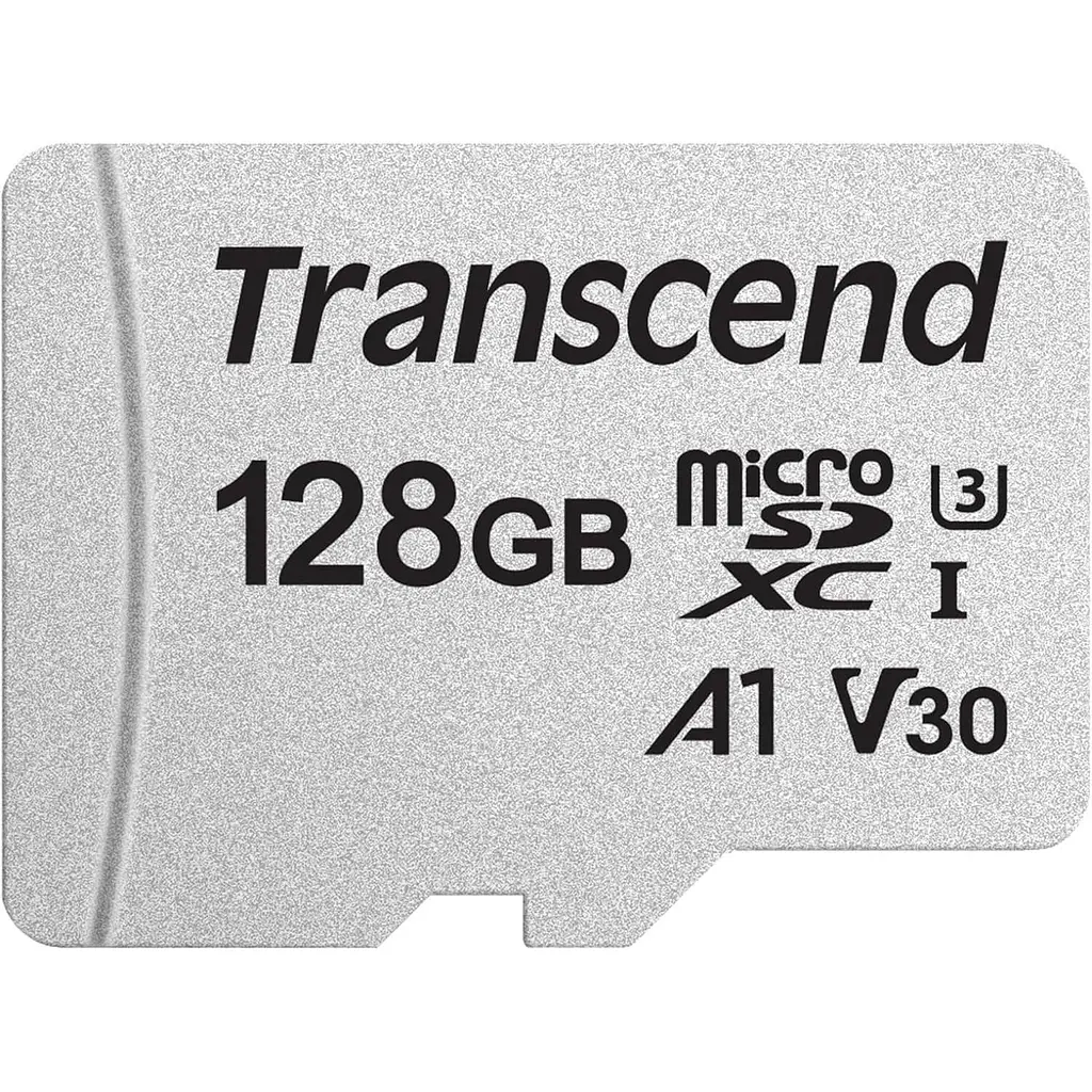 Карта пам'яті Transcend 128GB microSDXC UHS-I/U3 Class 10 300S A1 + SD-adapter (TS128GUSD300S-A) - фото 2