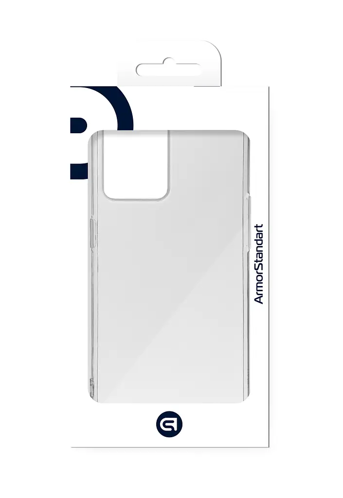 Прозрачный чехол для OPPO A57s 4G/A77s 4G/A57 4G/A57e 4G/A77 4G с защитой камеры, тонкий, силиконовый, бесцветный, ударостойкий, противоударный бампер c закрытой камерой, ArmorStandart (ARM64688) - фото 3