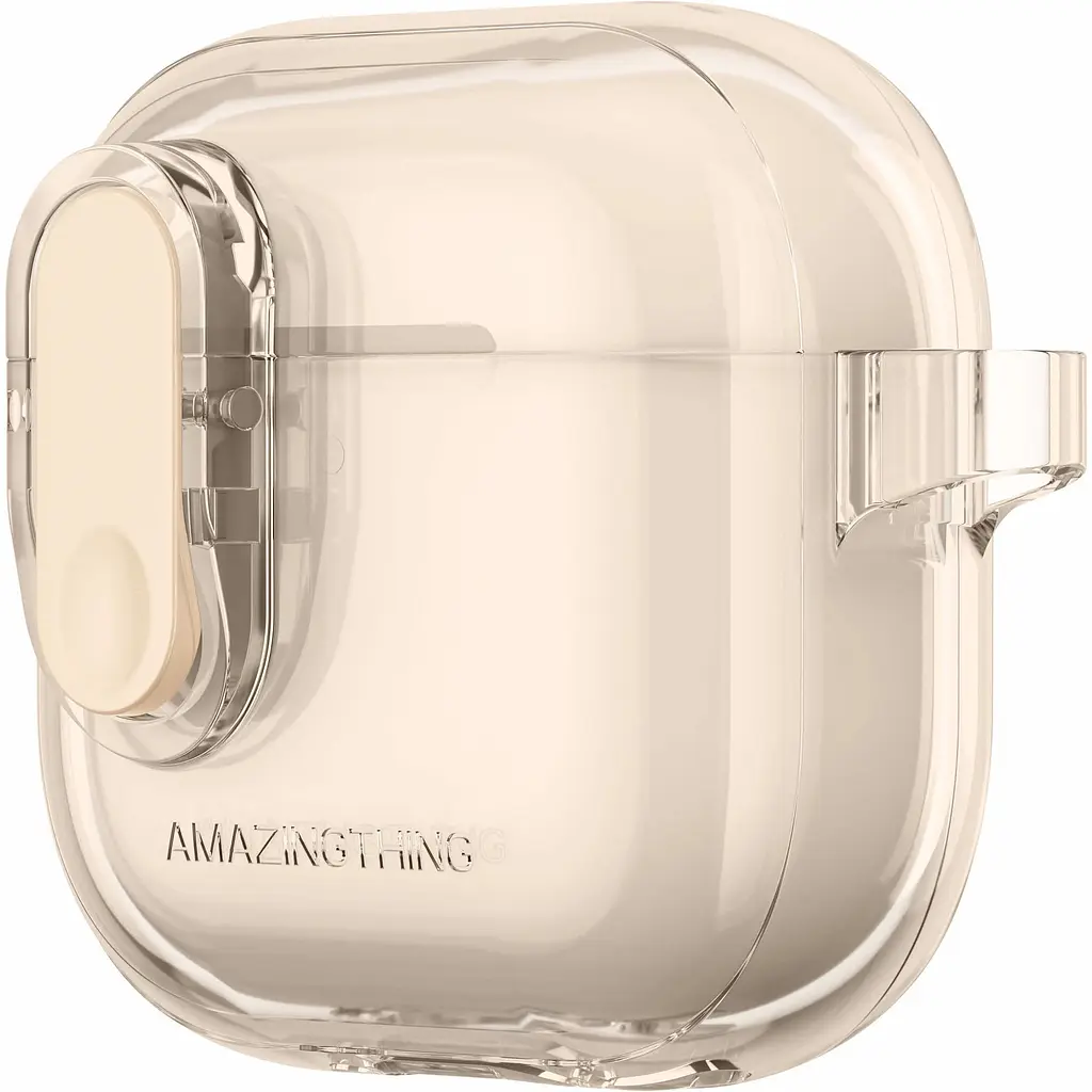 Чохол AmazingThing Minimal Click Case для AirPods 4 Desert [143234] - фото 3
