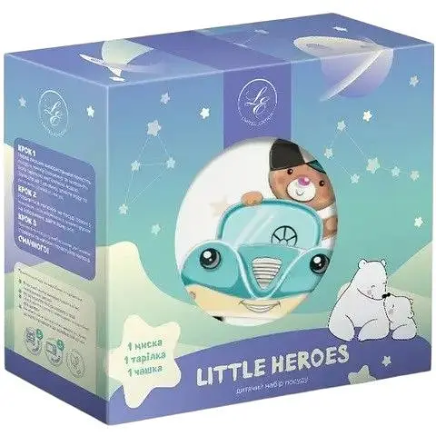 Набір дитячого посуду Limited Edition Little Driver 3 предмета C672 - фото 2
