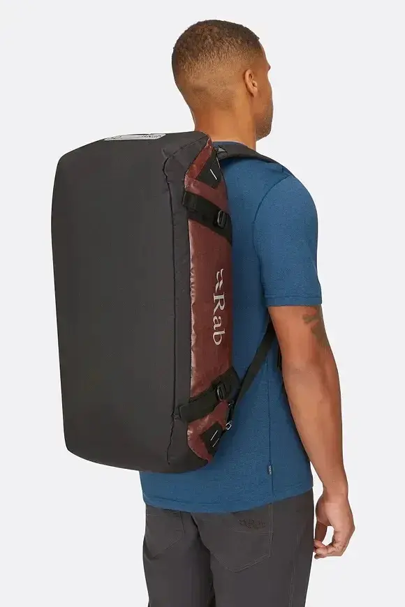 Сумка дорожная Rab Expedition Kitbag II 50 Черный-Синий - фото 2