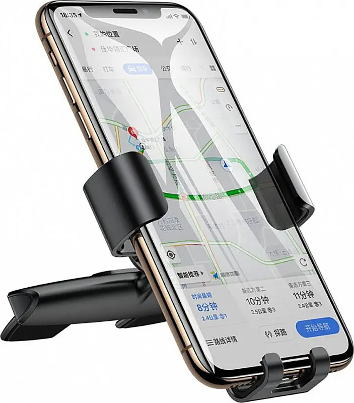Автотримач Baseus Metal Age Gravity Car Mount Black - фото 5