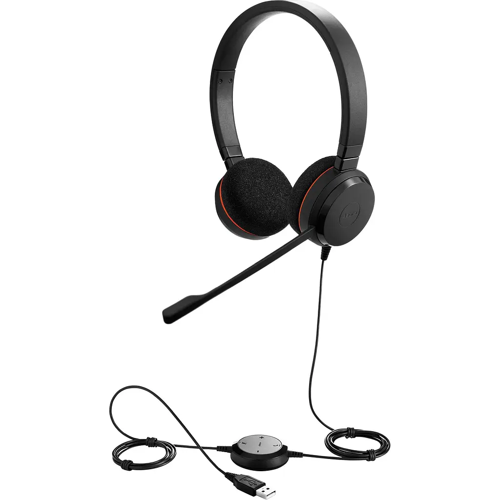 Комп'ютерна гарнітура Jabra Evolve 20 MS Stereo (4999-823-109) [113835] - фото 2