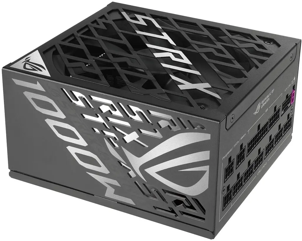 Блок живлення ASUS ROG Strix 1000W Platinum ROG Equalizer 80+ Platinum (90YE00W7-B0NA00) Black - фото 2