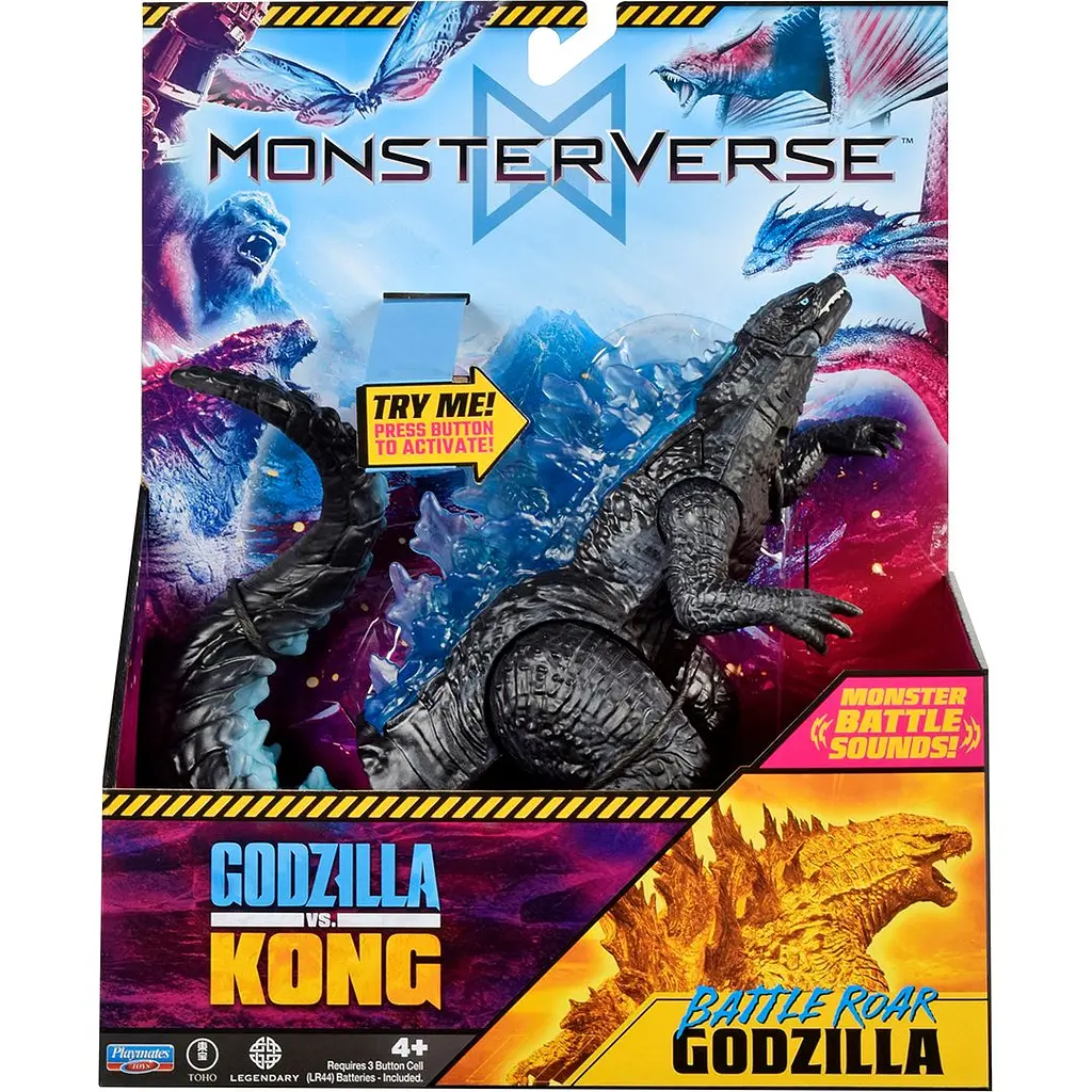 Ігрова фігурка Godzilla vs. Kong S2 Ґодзілла готовий до бою зі звуком 18 см (35756N) - фото 2