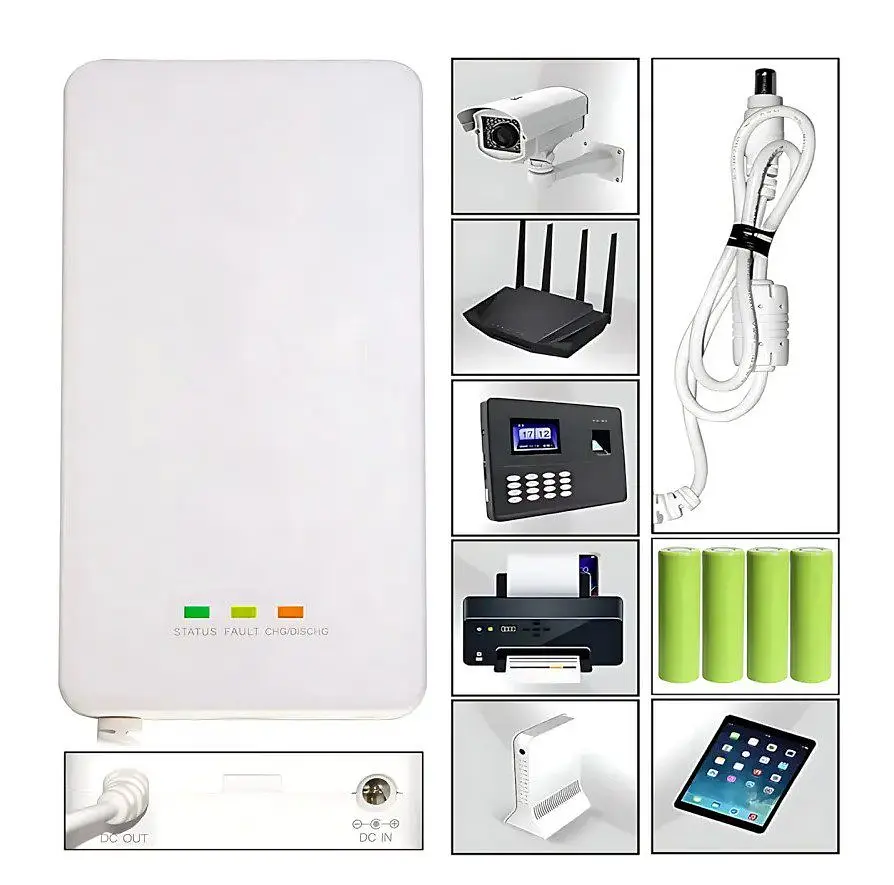 UPS ИБП бесперебойное питание для роутера/терминала ONU Voltronic BBU15DT 12V 1.5А 8000mAh - фото 3