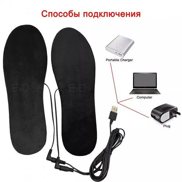 Електроустілки USB універсальні розміри 41-46, 35-40 - фото 5