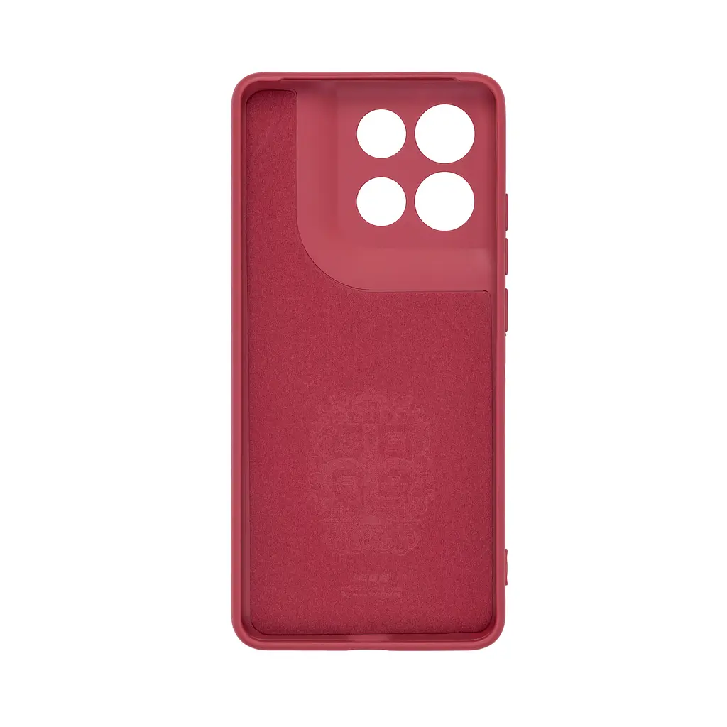 Чехол ArmorStandart ICON для Motorola G86 Power 5G с защитой камеры, темно-красный (ARM87037) - фото 2