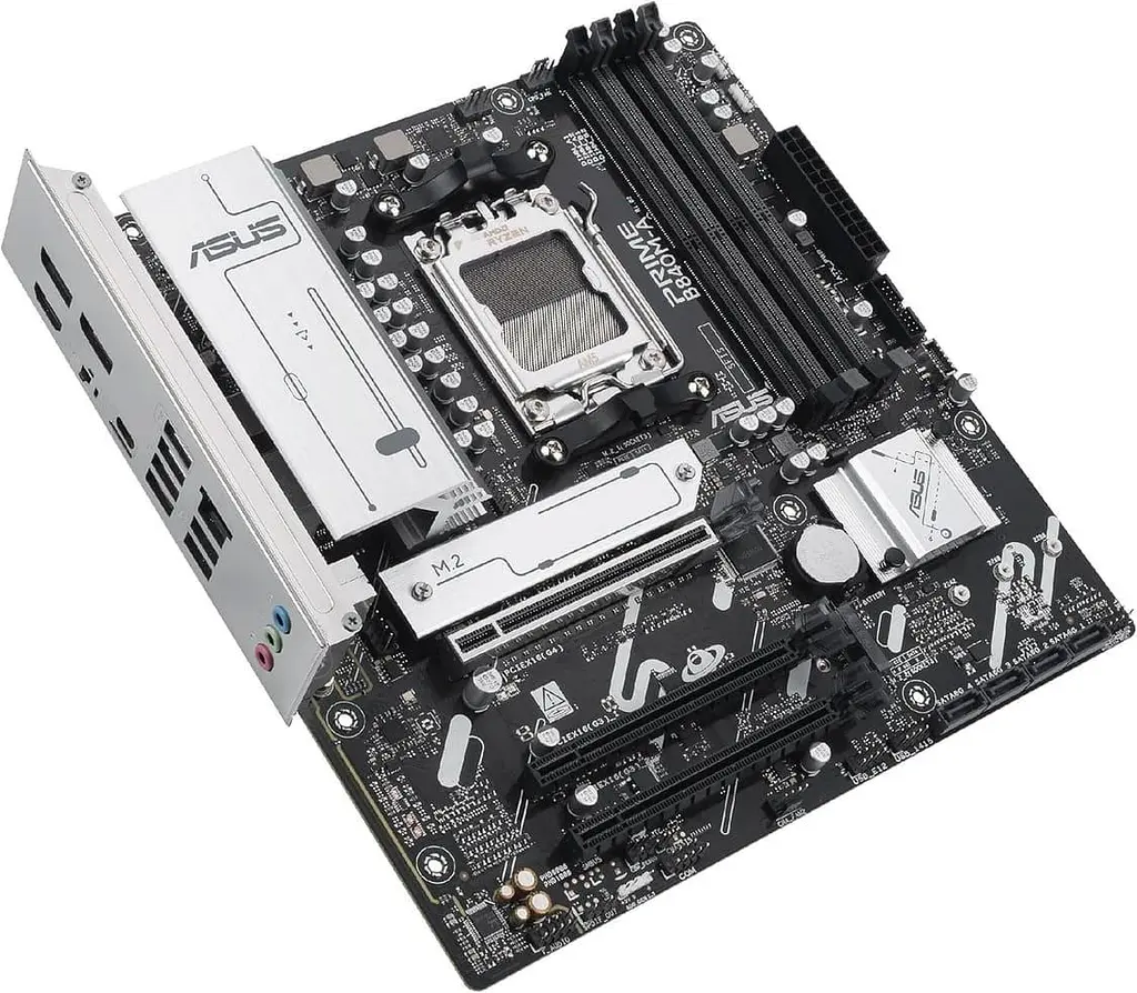 Материнська плата ASUS PRIME B840M-A-CSM (PRIME B840M-A-CSM) (Socket AM5, AMD B840, Micro-ATX) - фото 3