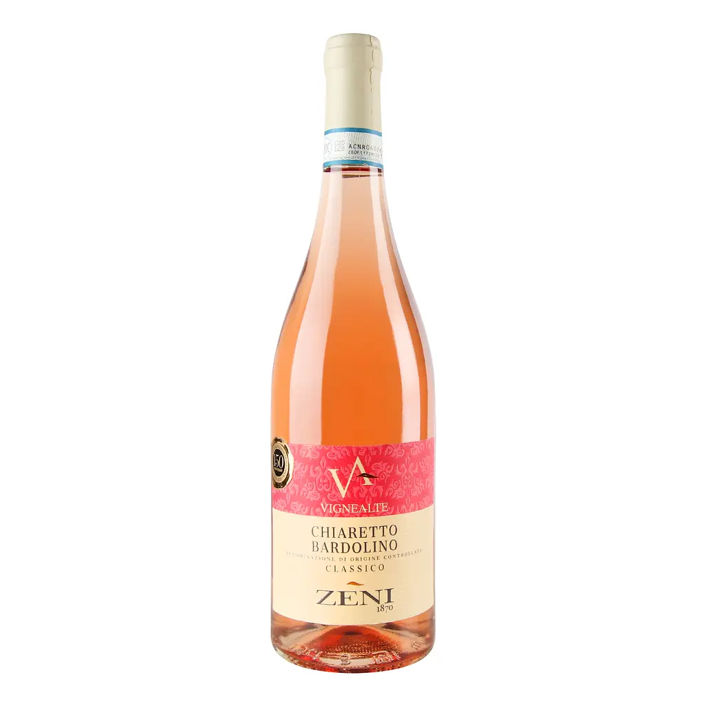 Вино Zeni Chiaretto Classico Vigne Alte, 12,5%, 0,75 л - фото 2