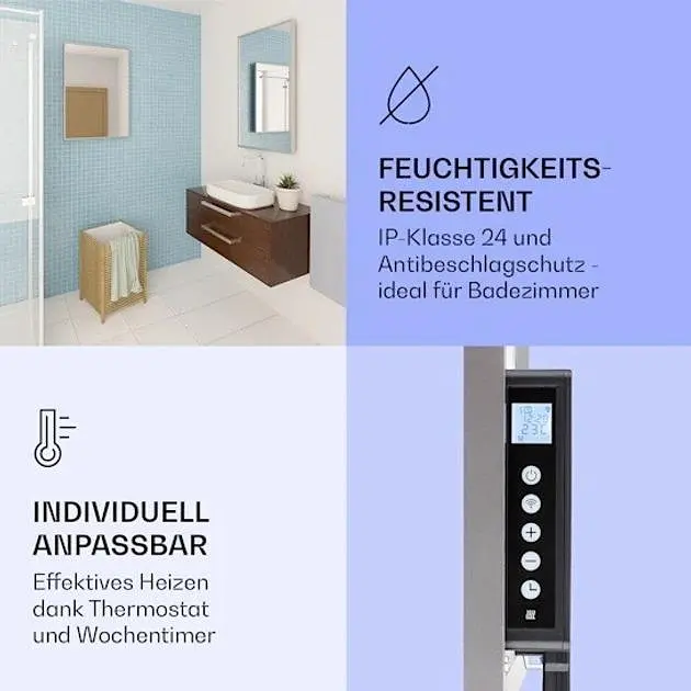 Інфрачервоний обігрівач з конвектором Klarstein La Palma 1000 (10039837) - фото 5