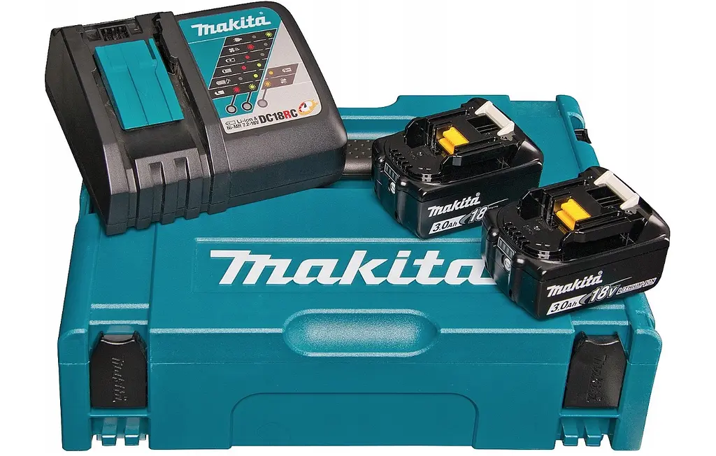 Набір акумуляторів BL1830B (2 шт) та зарядний пристрій для продукції Makita 197952-5 (LXT) - фото 2