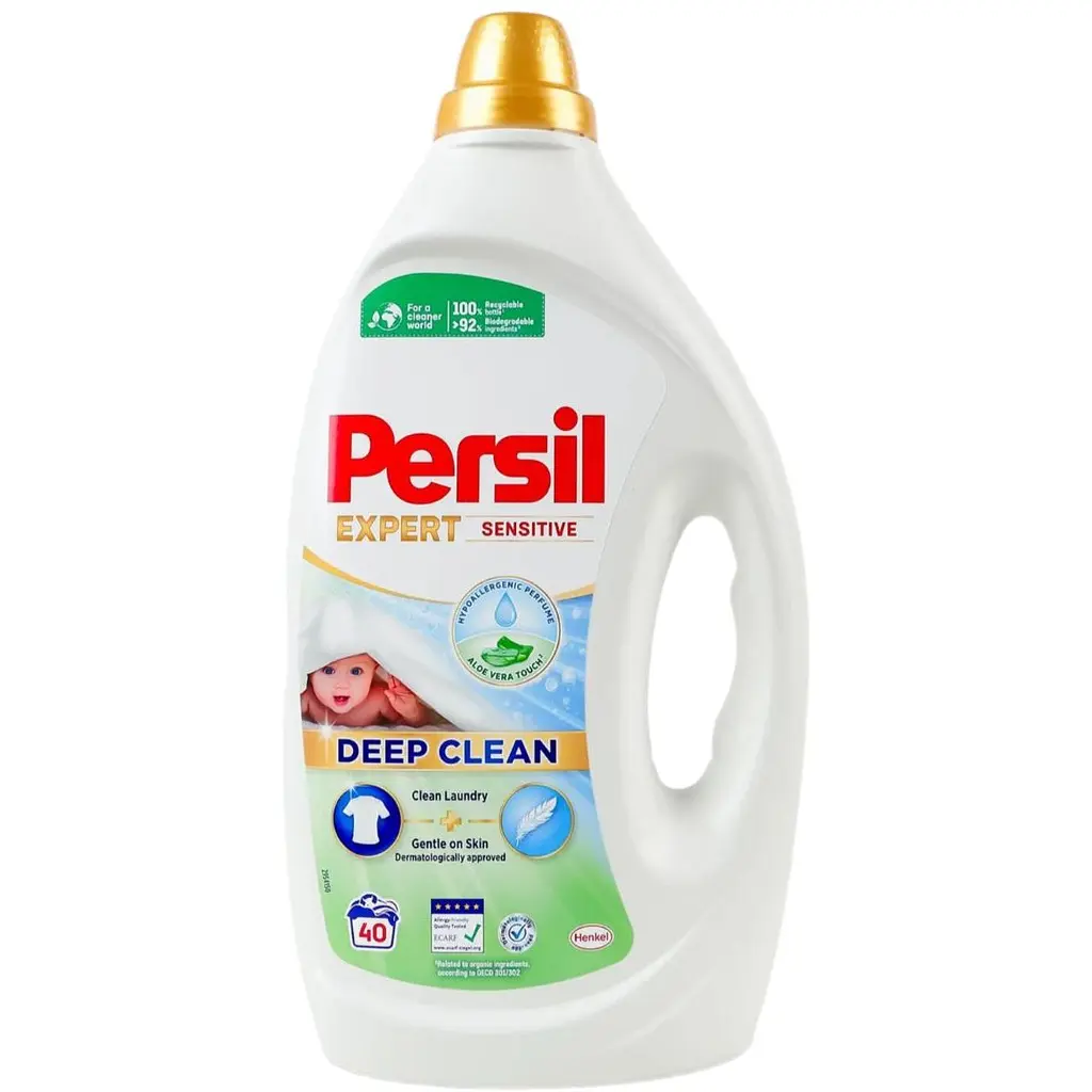 Гель для прання Persil Expert Sensitive Deep Clean 40 циклів прання 1.8 л
