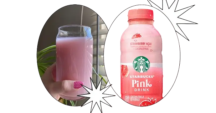 Напій Starbucks Pink Drink Bottle Strawberry 333 мл - фото 4