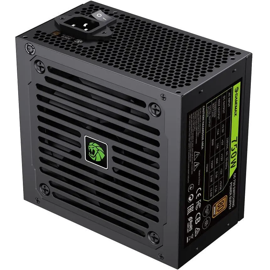 Блок живлення GameMax GE-750 750W 80+ Bronze (GE-750) - фото 2