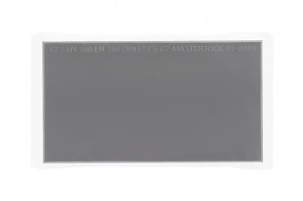 Скло захисне для зварювальної маски Mastertool 52 x 102 мм x С-6 (в упаковці 2 шт.) - фото 2