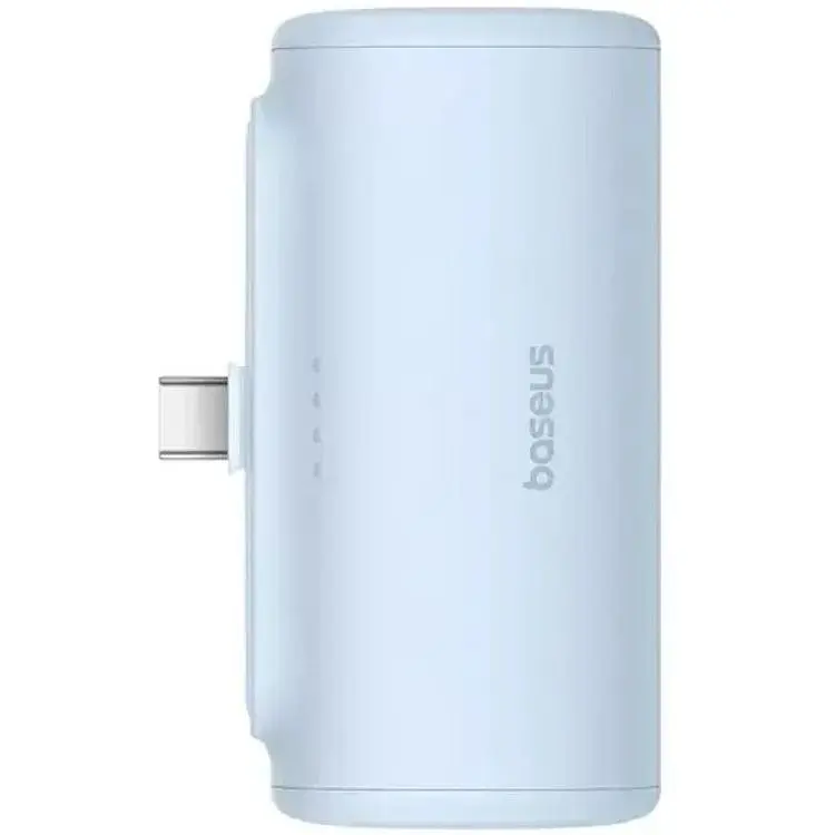 Портативна батарея Baseus Compact Fast Charging Power Bank Type-C Edition 5000 mAh 20W P10068306313-00 Blue - фото 2