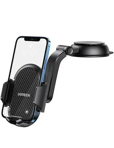 Кріплення для телефонів UGREEN LP405 Waterfall-Shaped Suction Cup Phone Mount чорний (20473)