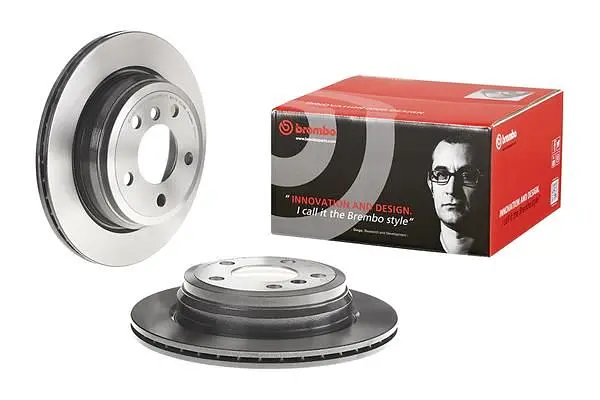 Диск гальмівний Bmw 3, 4 11-25р Brembo (09.B338.11) - фото 2