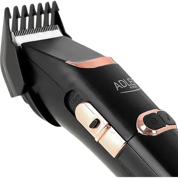 Машинка для стрижки аккумуляторная Adler AD 2832 + насадки - фото 3