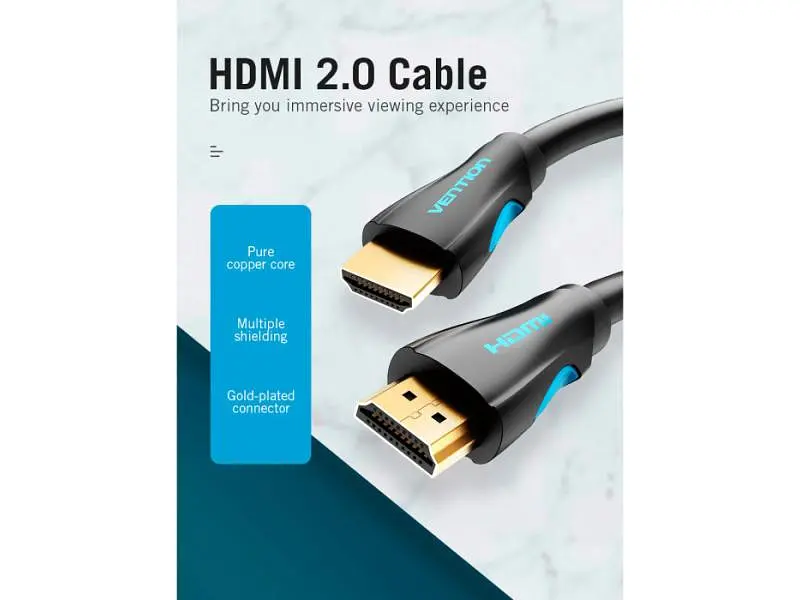 Кабель Vention HDMI to HDMI v1.4 15m Black (VAA-M02-B1500) - фото 11